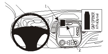 Brodit ProClip, Renault Captur 14-17 ryhmässä Uutuudet @ BRL (240854941)