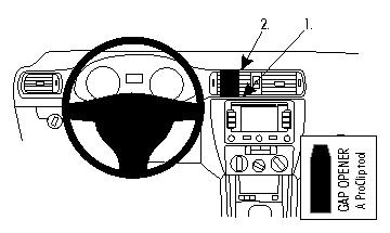 Brodit ProClip, Volkswagen Jetta 11-18 ryhmässä Autohifi / Mikä sopii autooni / Volkswagen / Jetta / Jetta/Vento 2010-2015 @ BRL (240855306)