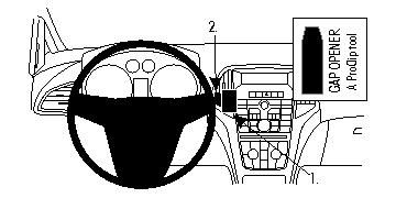 ProClip Monteringsbygel Opel Astra 10-15 ryhmässä Autohifi / Mikä sopii autooni / Opel / Astra / Astra 2009-aAstra 2009-2015 @ BRL Electronics (240ASTRA10PROCL)