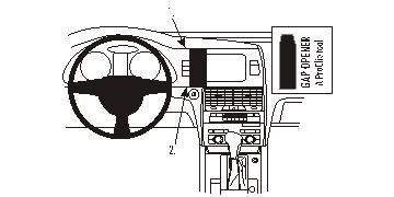 ProClip Monteringsbygel Audi Q7 06-14 ryhmässä Autohifi / Mikä sopii autooni / Audi / Audi Q7 / Audi Q7 2006- @ BRL Electronics (240AUQ7PROCLIP)