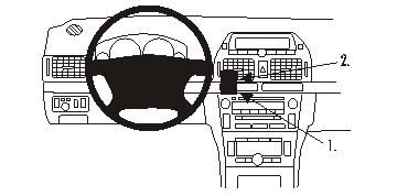 ProClip Monteringsbygel Toyota Avensis 03-08 ryhmässä Autohifi / Mikä sopii autooni / Toyota / Avensis / Avensis 2003-2008 @ BRL Electronics (240AVENS03PROCL)