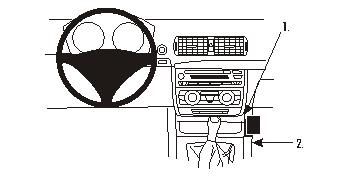 ProClip Monteringsbygel BMW 1 E81/E82/E87/E88 05-11 ryhmässä Autohifi / Mikä sopii autooni / BMW / BMW 1 serie / BMW E81/E82/E87/E88 2007-2012 @ BRL Electronics (240BMW1E8105PROC)