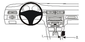 ProClip Monteringsbygel BMW 316-330/E90/E91/E92/E93 05-12 ryhmässä Autohifi / Mikä sopii autooni / BMW / BMW 3-sarja / BMW E90/E91/E92/E93 2005-2011 / Muut BMW E90/E91/E92/E93 2005-2011 @ BRL Electronics (240BMW3E905PROC)