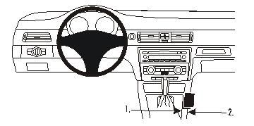 ProClip Monteringsbygel BMW 316-330/E90/E91/E92/E93 05-12 ryhmässä Autohifi / Mikä sopii autooni / BMW / BMW 3 serie / BMW E90/E91/E92/E93 2005-2011 / Muut BMW E90/E91/E92/E93 2005-2011 @ BRL Electronics (240BMW3E905PROC)