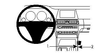 ProClip Monteringsbygel BMW 730-750 F01, F02 09-15 ryhmässä Autohifi / Mikä sopii autooni / BMW / BMW 7-sarja / BMW E65 2001-2007 @ BRL Electronics (240BMW73009PROC)