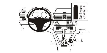 ProClip Monteringsbygel BMW X3 04-10 ryhmässä Autohifi / Mikä sopii autooni / BMW / BMW X3 / BMW X3 2004- @ BRL Electronics (240BMWX304PROC)