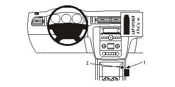 ProClip Monteringsbygel Chevrolet Avalanche 07-13 ryhmässä Autohifi / Mikä sopii autooni / Chevrolet @ BRL (240CHEAVA07PROC)