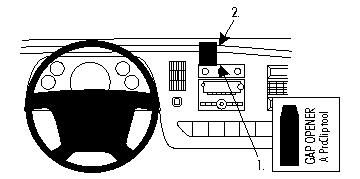 ProClip Monteringsbygel Chevrolet Express/Chevrolet Van 08-15 ryhmässä Autohifi / Mikä sopii autooni / Chevrolet @ BRL (240CHEEXP08PROC)