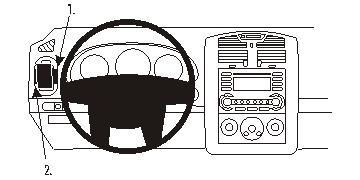 ProClip Monteringsbygel Chevrolet Malibu 04-07 ryhmässä Autohifi / Mikä sopii autooni / Chevrolet @ BRL (240CHEMAL04PROC)