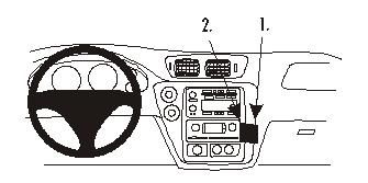 ProClip Monteringsbygel Chevrolet Trail Blazer 02-09 ryhmässä Autohifi / Mikä sopii autooni / Chevrolet @ BRL (240CHETRAI02PROC)