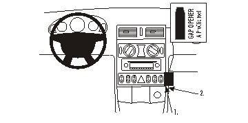 ProClip Monteringsbygel Chrysler Crossfire 04-07 ryhmässä Autohifi / Mikä sopii autooni / Chrysler @ BRL (240CHRCRO04PROC)