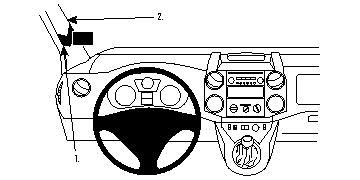 ProClip Monteringsbygel Citroen Berlingo Family 08-15 ryhmässä Autohifi / Mikä sopii autooni / Peugeot / Peugeot Partner / Peugeot Partner 2008-2018 @ BRL Electronics (240CITBERF08PROC)