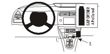 ProClip Monteringsbygel Citroen C4 05-10 ryhmässä Autohifi / Mikä sopii autooni / Citroën / C4 @ BRL Electronics (240CITC405PROCL)