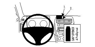 ProClip Monteringsbygel Citroen C4 Aircross 13-15 ryhmässä Autohifi / Mikä sopii autooni / Citroën / C4 @ BRL Electronics (240CITC4A13PROC)