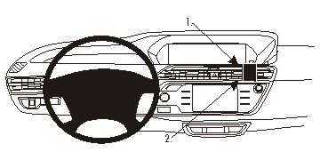 ProClip Monteringsbygel Citroen C4 Picasso II 13-15 ryhmässä Autohifi / Mikä sopii autooni / Citroën / C4 @ BRL Electronics (240CITC4PII13PRO)