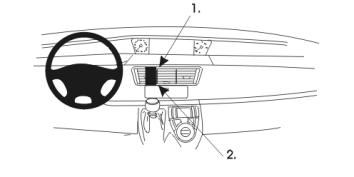 ProClip Monteringsbygel Citroen C8 02-11 ryhmässä Autohifi / Mikä sopii autooni / Citroën / C8 @ BRL Electronics (240CITC8PROCL)