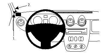 ProClip Monteringsbygel Dacia Duster 10-13/Logan 09-13 ryhmässä Autohifi / Mikä sopii autooni / Dacia / Dacia Sandero / Dacia Sandero 2008-2012 @ BRL Electronics (240DACDUS10PROC)