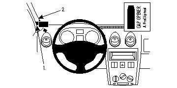 ProClip Monteringsbygel Dacia Logan 07-08 ryhmässä Autohifi / Mikä sopii autooni / Dacia @ BRL Electronics (240DACLOG07PROC)