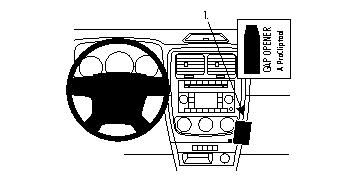 ProClip Monteringsbygel Dodge Caliber 10-12 ryhmässä Autohifi / Mikä sopii autooni / Dodge @ BRL (240DODCAL10PROC)