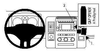 ProClip Monteringsbygel Dodge Ram 09-12 ryhmässä Autohifi / Mikä sopii autooni / Dodge @ BRL (240DODRAM11PROC)