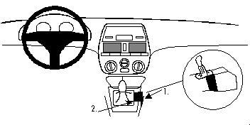 ProClip Monteringsbygel Fiat Brava 95-02/Bravo 96-07 ryhmässä Autohifi / Mikä sopii autooni / Fiat / Marea @ BRL Electronics (240FIABRA95PROC)