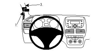 ProClip Monteringsbygel Fiat Doblo 10-14 ryhmässä Autohifi / Mikä sopii autooni / Fiat / Doblo / Doblo 2010-2022 @ BRL Electronics (240FIADOB10PROC)