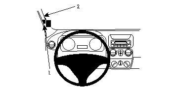 ProClip Monteringsbygel Fiat Fiorino 08-15 ryhmässä Autohifi / Mikä sopii autooni / Fiat / Qubo 2008- @ BRL Electronics (240FIAFIO08PROC)