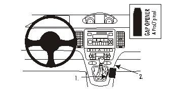 ProClip Monteringsbygel Fiat Idea 04-14 ryhmässä Autohifi / Mikä sopii autooni / Fiat / Idea @ BRL Electronics (240FIAIDE04PROC)