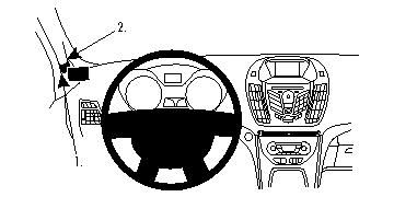 ProClip Monteringsbygel Ford C-Max/Grand C-Max 11-15/Kuga 13-15 ryhmässä Autohifi / Mikä sopii autooni / Ford / Kuga / Kuga 2008-2012 @ BRL Electronics (240FORCMA11PROC)