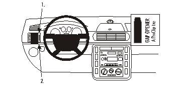 ProClip Monteringsbygel Ford Galaxy 01-06 ryhmässä Autohifi / Mikä sopii autooni / Ford / Galaxy / Galaxy 2000-2006 @ BRL Electronics (240FORGAL01PROC)