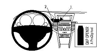 ProClip Monteringsbygel Honda Accord 09-12 ryhmässä Autohifi / Mikä sopii autooni / Fiat / UNO @ BRL Electronics (240HONACC09PROC)