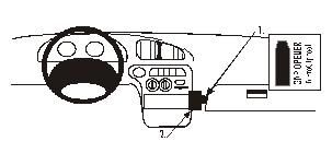ProClip Monteringsbygel Hyundai Elantra 96-00 ryhmässä Autohifi / Mikä sopii autooni / Hyundai / Elantra / Elantra 1992-2000 @ BRL Electronics (240HYUELA96PROC)