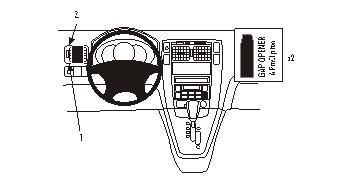 ProClip Monteringsbygel Hyundai Tucson 05-09 ryhmässä Autohifi / Mikä sopii autooni / Hyundai / Tucson / Tucson 2004-2009 @ BRL Electronics (240HYUTUC05PROC)