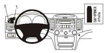 ProClip Monteringsbygel Kia Magentis 07-10 ryhmässä Autohifi / Mikä sopii autooni / Kia / Optima / Optima 2005-2010 @ BRL Electronics (240KIAMAG07PROC)