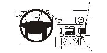 ProClip Monteringsbygel Landrover Discovery/LR3 05-09 ryhmässä Autohifi / Mikä sopii autooni / Landrover @ BRL Electronics (240LANDIS05PROC)