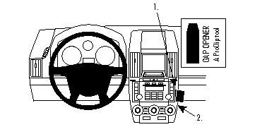 ProClip Monteringsbygel Landrover Freelander 07-15 ryhmässä Autohifi / Mikä sopii autooni / Landrover @ BRL Electronics (240LANFRE07PROC)