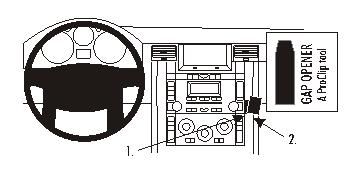 ProClip Monteringsbygel Landrover Range Sport 05-09 ryhmässä Autohifi / Mikä sopii autooni / Landrover @ BRL Electronics (240LANRANS05PRO)