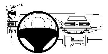 ProClip Monteringsbygel Lexus CT Serie 11-15 ryhmässä Autohifi / Mikä sopii autooni / Lexus @ BRL Electronics (240LEXCT11PROC)