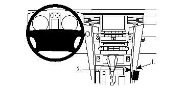 ProClip Monteringsbygel Lexus LX Serie 08-15 ryhmässä Autohifi / Mikä sopii autooni / Lexus @ BRL Electronics (240LEXLX08PROC)