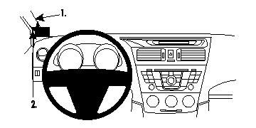 ProClip Monteringsbygel Mazda 5 11-15 ryhmässä Autohifi / Mikä sopii autooni / Mazda / Mazda 5/Premacy / Mazda 5/Premacy 2010- @ BRL Electronics (240MAZ0511PROCLIP)