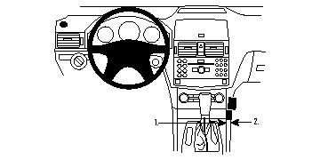 ProClip, Monteringsbygel Mercedes Benz C-Klass 07-10 ryhmässä Autohifi / Mikä sopii autooni / Mercedes / C-klass / C-klass 2008-2014 W204 @ BRL Electronics (240MERCCL07PROC)