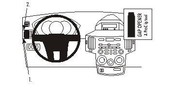 ProClip Monteringsbygel Mitsubishi Endeavor 04-09 ryhmässä Autohifi / Mikä sopii autooni / Mitsubishi @ BRL Electronics (240MITEND04PROC)