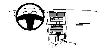 ProClip Monteringsbygel Nissan 200 SX 95-98 ryhmässä Autohifi / Mikä sopii autooni / Nissan / 200 SX @ BRL Electronics (240NIS20095PROC)