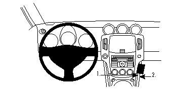 ProClip Monteringsbygel Nissan 370 Z 09-15 ryhmässä Autohifi / Mikä sopii autooni / Nissan / 370 Z @ BRL Electronics (240NIS37009PROC)