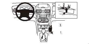 ProClip Monteringsbygel Nissan Almera 00-02 ryhmässä Autohifi / Mikä sopii autooni / Nissan / Almera @ BRL Electronics (240NISALM00PROC)