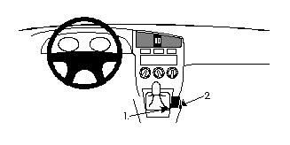 ProClip Monteringsbygel Nissan Primera 96-99 ryhmässä Autohifi / Mikä sopii autooni / Nissan / Primera @ BRL Electronics (240NISPRI96PROC)