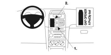 ProClip Monteringsbygel Renault Clio 02-05/Clio Storia 06-09 ryhmässä Autohifi / Mikä sopii autooni / Renault / Clio / Clio 2000-2005 @ BRL Electronics (240RENCLI02PROC)