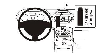 ProClip Monteringsbygel Renault Clio 06-12/Clio Tourer 08-12 ryhmässä Autohifi / Mikä sopii autooni / Renault / Clio / Clio 2009-2013 @ BRL Electronics (240RENCLI06PROC)