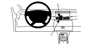 ProClip Monteringsbygel Renault Espace 03-14 ryhmässä Autohifi / Mikä sopii autooni / Renault / Espace @ BRL Electronics (240RENESP03PROC)