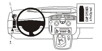 ProClip Monteringsbygel Renault Scénic 04-09,  ryhmässä Autohifi / Mikä sopii autooni / Renault / Scénic @ BRL Electronics (240RENSCE04PROC)